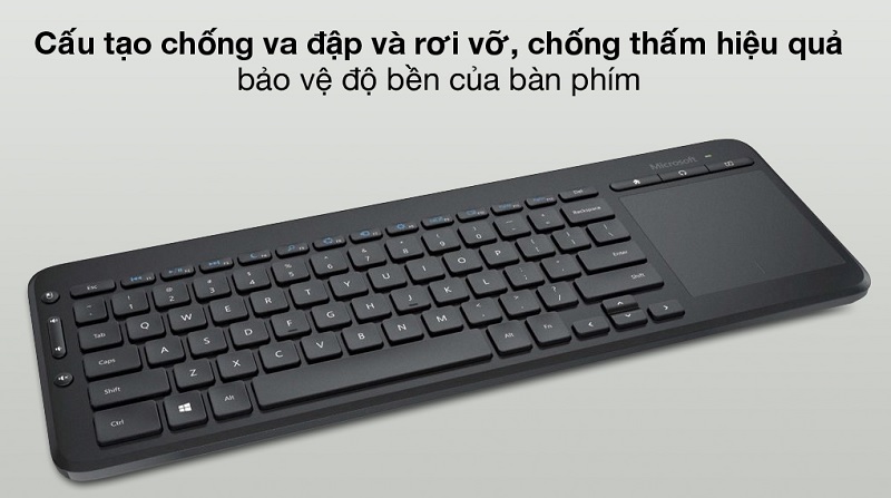 Cấu tạo bàn phím chống va đập và rơi vỡ 